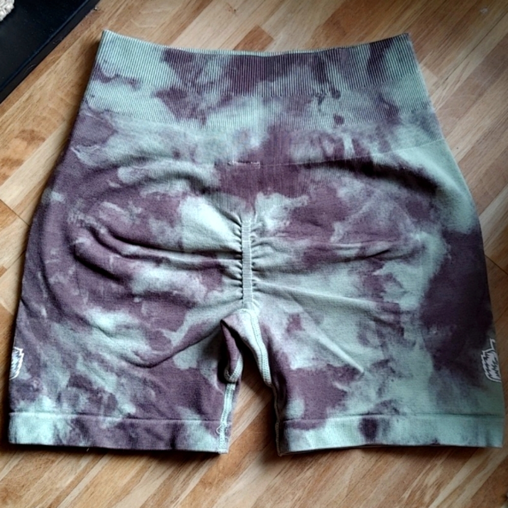 DARC SPORT EVERSON SHORTS IN IVY GREEN MARBLE